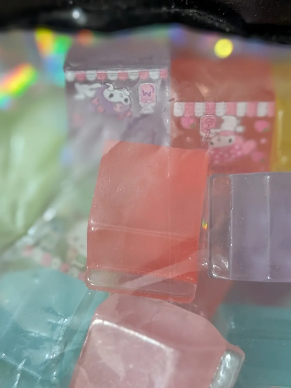 Hello Kitty Pink Mini Pet Toy Blocks Set